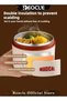 Bento Box Adult Lunch Box Set 4 Pack Portable Insulated Lunch Containers with Thermal Bag and Free Cutlery Stackable Stainless Steel Leakproof Food Containers Adults & Teens & Kids - 4