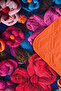 Knitted Flowers 5D Multi-Purpose Double Printed Pique & Bedspread 200X220 cm - 5