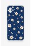 Samsung A04 Compatible Daisy Pearl Patterned Silicone Case - 2