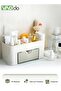 Cosmetic Storage Box Office Desktop Storage Multifunctional Jewelry Storage Box with Drawers - 3
