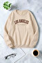 Unisex Los Angeles Printed Crew Neck Sweatshirt