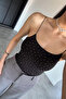 Women's Rope Strap Stoned Blouse - 2