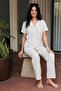 Viscose Blend Homewear Snow White Pajama Set - 2