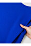 Cobalt Blue Velvet Textured Broadcloth Fabric 10 Meters - for Okey, Billiard, and Gaming Tables - 2