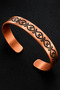Women's Copper Bracelet Palace Ivy Model Handcrafted Adjustable Copper Bracelet - 4