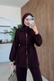 Maren Biyeli Suit Burgundy - 2