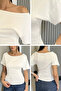 Side Gathered Blouse - 2