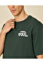 Men Green Front And Back Print Active T-Shirt - 4
