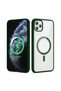 iPhone 11 Pro Max Case with Thin Edges and Slim Back, Magsafe Camera Raised Silicone Frame