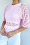 Women's Athlete Combination Lace Blouse - 3