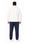 Men's oversized zip-up tracksuit set - 4