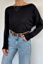 Women's Boat Neck Lycra Basic Blouse - 3