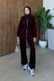 Maren Biyeli Suit Burgundy