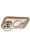 iPhone 16 Pro Max Case with Camera Stand, Magsafe Compatible, Transparent Back, Silicone Cover - 2