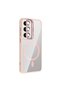 Galaxy S24 Fe Case with Camera Stand, Magsafe Compatible, Transparent Back, Silicone Cover - 2