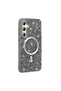 Galaxy S26 Case with Glittering Diamonds and Magsafe Camera Raised Silicone Frame - 6