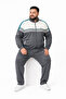 Men's oversized zip-up tracksuit set - 2