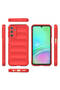 Galaxy A15 Case with Camera Protection, Flexible Silicone Finger Strip, Marçev - 5