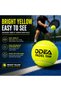 Padel Tour Padel Tennis Balls – Tube of 3 Premium Balls for Training, Practice & Recreational Play – High Visibility Yellow - 4