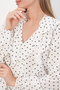 Women's Ruffle Detailed Long Sleeve Shirt 1563 - A.White - 5