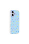 iPhone 16 Case Colorful Patterned Side Airbag Protection Camera Raised Silicone Case - 5