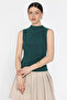 Women's Lycra Blouse with Shirring Detail - 2