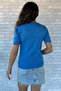 Self-Patterned Stoned Women's Blouse - 4