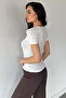 Women's V-Neck Lace Body Blouse - 4