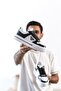 Zrk-04 High Quality Premium Thick Sole White Black Orthopedic Men's Sneakers