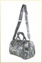 Strins Women's Printed Striped Quilted Pattern Travel Bag - Gray - 5