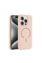 iPhone 15 Pro Max Case Magsafe Supported Camera Protected Soft Silicone Case - 3