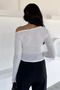 Women's Shoulder Gathered Lycra Blouse - 4