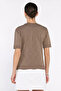 Self-Patterned Stoned Women's Blouse - 4