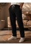 Espresso Society Men's Black Jogger Sweatpants Cotton Relaxed Fit Lace-Up Pocket Casual Sports Pants