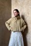 Olive Green Vinera Linen Jacket - 5
