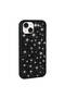 iPhone 15 Case with Glitter Diamonds and Raised Camera Silicone Frame - 3