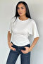 Gülseli Waist-Tied Short Sleeve Blouse - 2