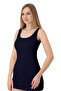 Women's Modal Cotton Thick Strap Long Undershirt - 2