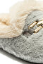 Diaz Buckle Plush Women's House Slippers Gray 37/41 - 3