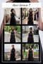 Women's Evening Dress Halter Neckline Pleated Long Satin Textured Evening Gown Navy Blue, Brown, Lilac, Black - 8