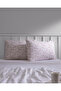 Octave 100% Cotton Ranforce Printed 2-Piece Pillowcase - Powder