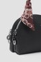 Elia Scarf Detailed Handbag and Crossbody Bag Black - 3
