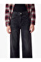 Cotton Wide Leg Denim School Trousers - 2