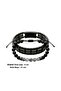 Hematite Stone Black & Natural Stone Double Men's Bracelet Set - 5