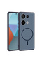 Xiaomi Redmi Note 13 Pro 4g Case with Camera Lens Protection, Magsafe Compatible Silicone Case