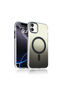 iPhone 11 Case Color Gradient Magsafe Camera Raised Silicone Cover - 2