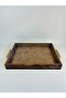 Premium Wooden Presentation Tray |   Special Design |   Decorative Gold Details - 6
