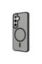 Galaxy S24 Case Magsafe Supported Camera Raised Matte Anti-Fingerprint Silicone Cover - 4
