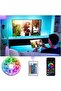 شؤيط إضاءة LED ملونة بمنفذ USB | مصابيح كريسماس RGB يتم التحكم بها عن طريق تطبيق البلوتوث | ماركي دي - 3
