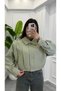 Pleated Short Lined Trench Coat Jacket
